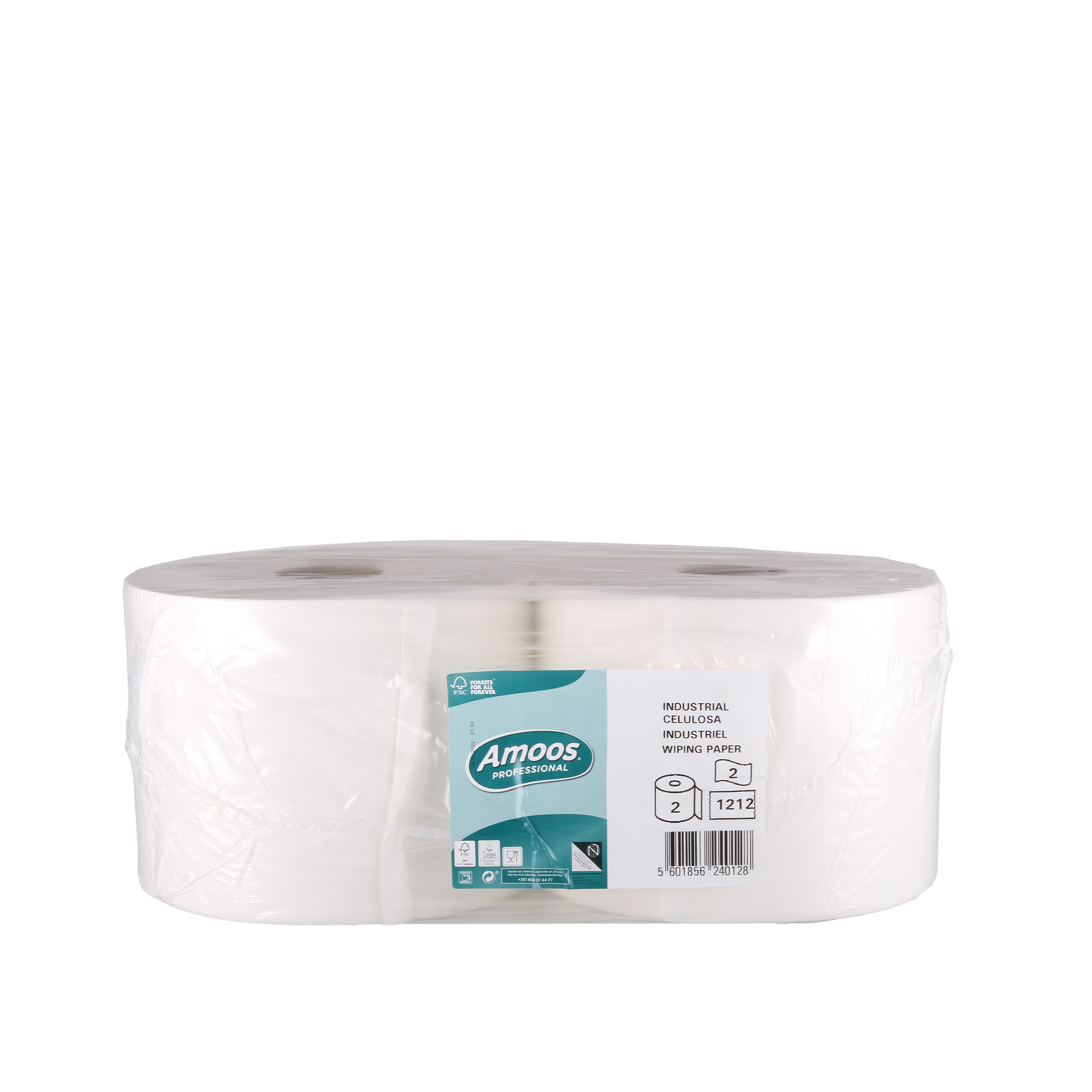 Rolo Papel Multiusos 1212 Serviços 400m Pack 2