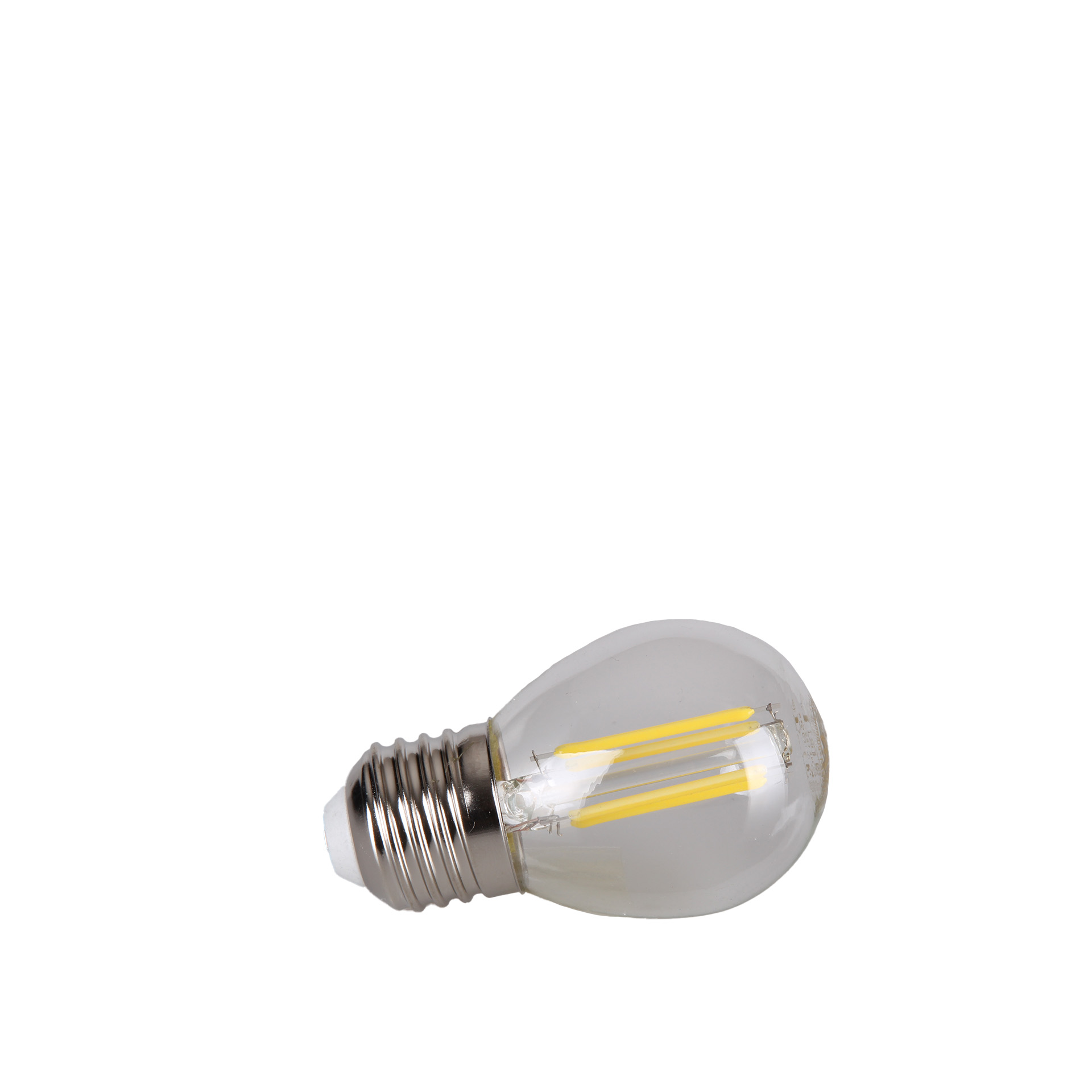Lâmpada Led Filamento Esférica E27 4W Luz Fria