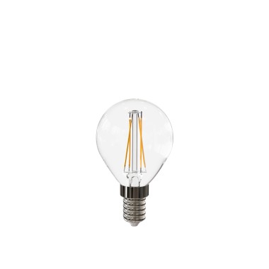 L�mpada Led Filamento Esf�rica E14 4W Luz Quente