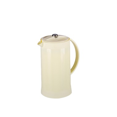 Cafeteira Thermos Branca 1000ml 11.5X13X24cm