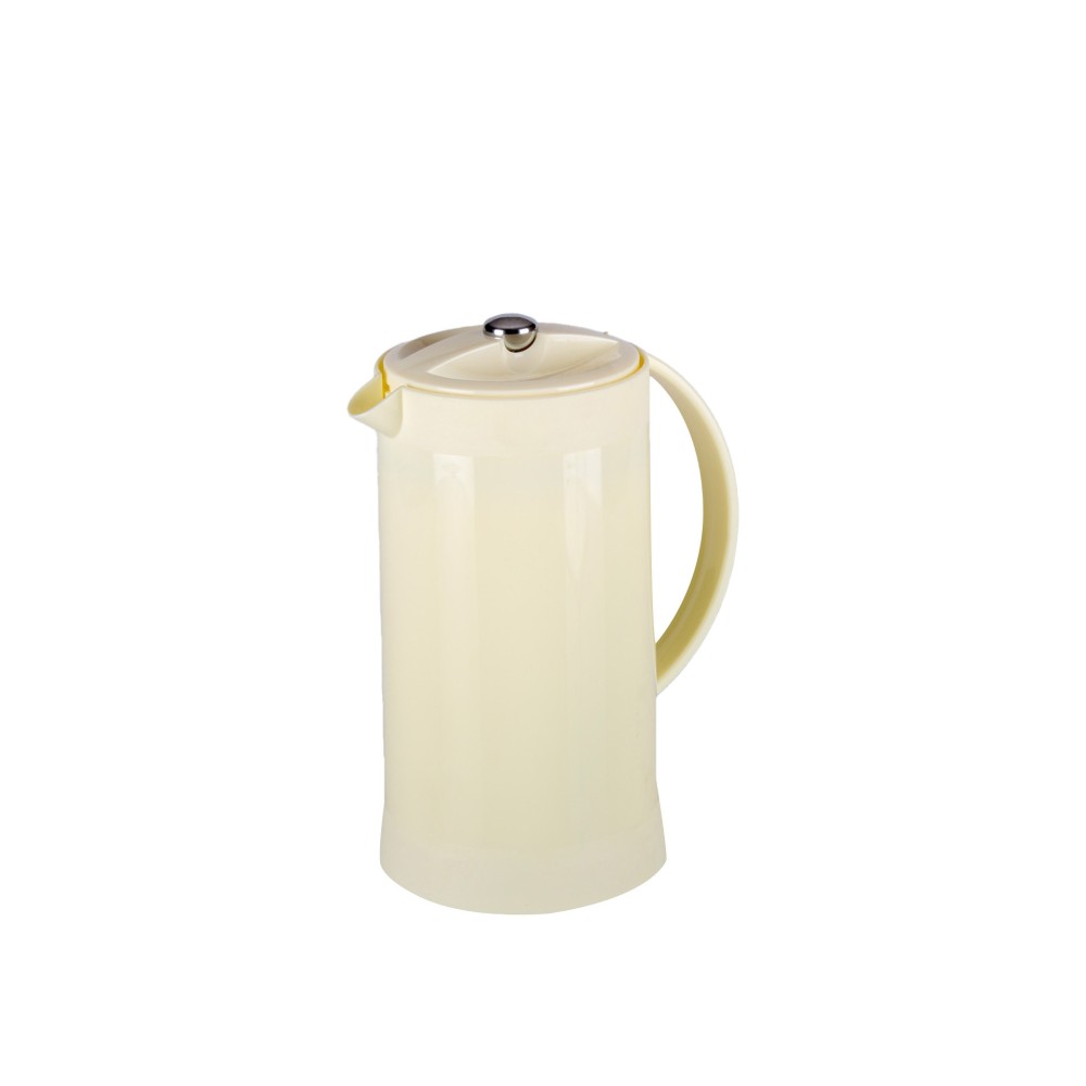 Cafeteira Thermos Branca 1000ml 11.5X13X24cm