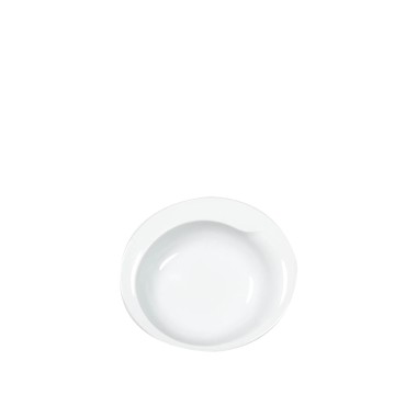Prato Fundo Boheme Branco 20X18X5CM