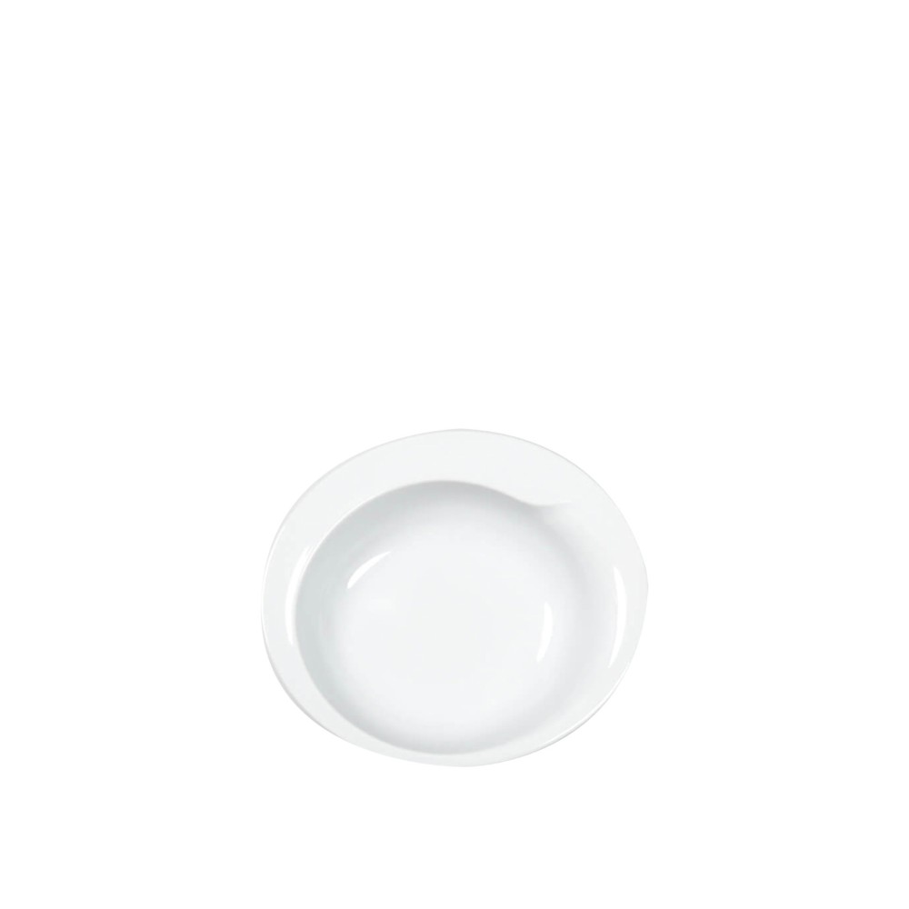 Prato Fundo Boheme Branco 20X18X5CM