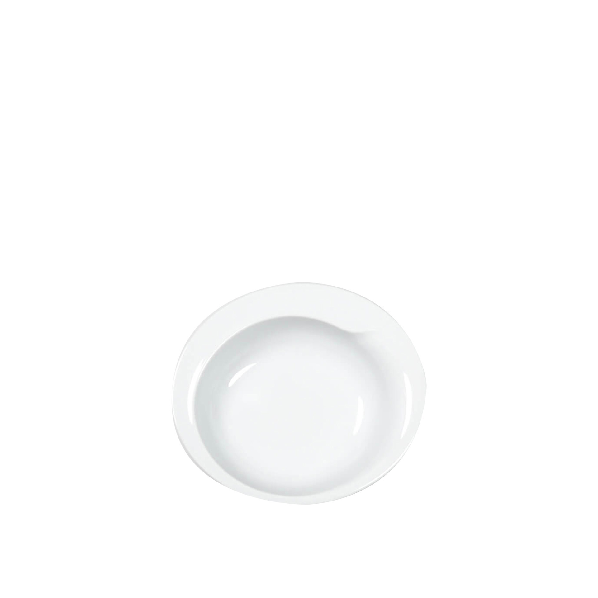 Prato Fundo Boheme Branco 20X18X5CM