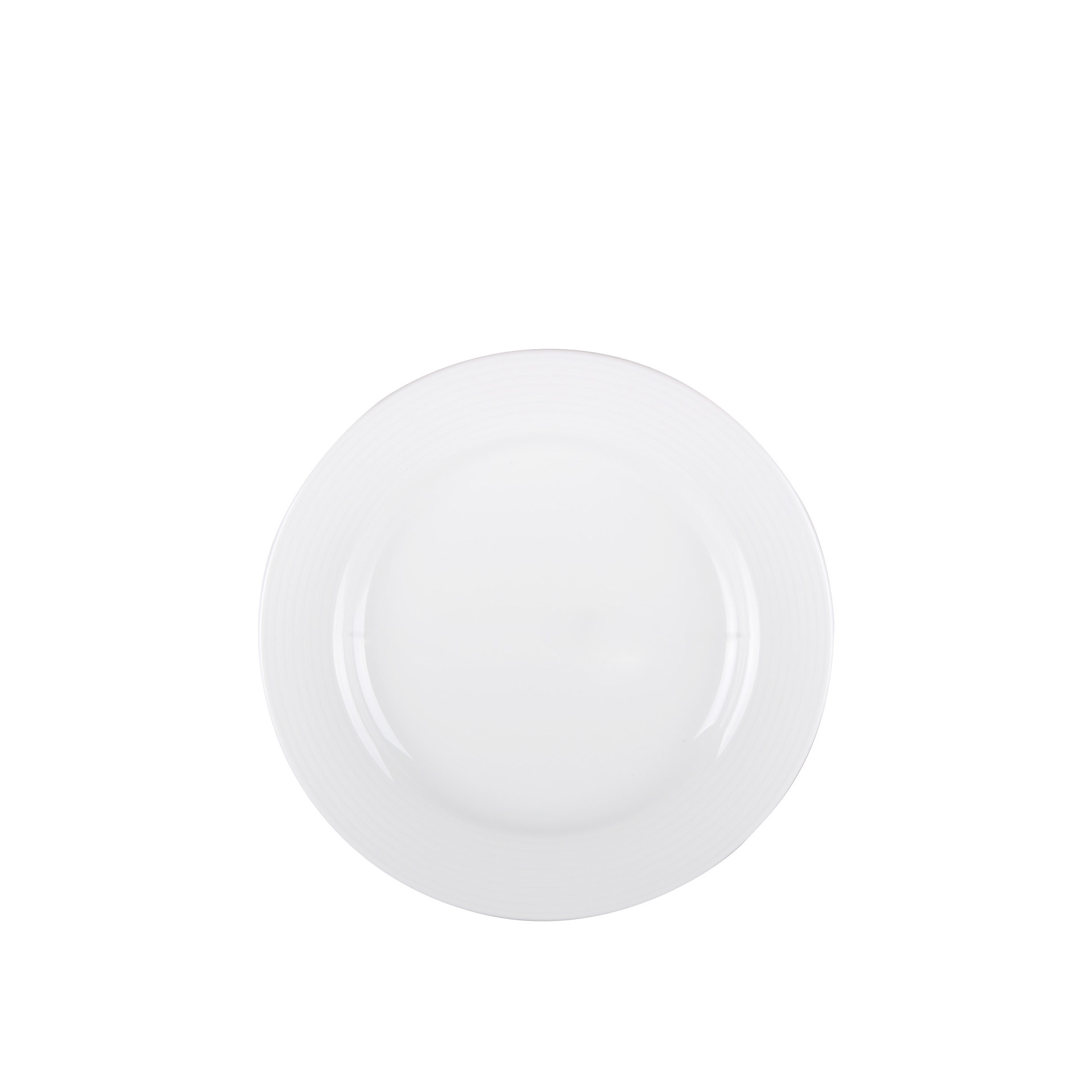 Prato Raso Duo Branco 28CM