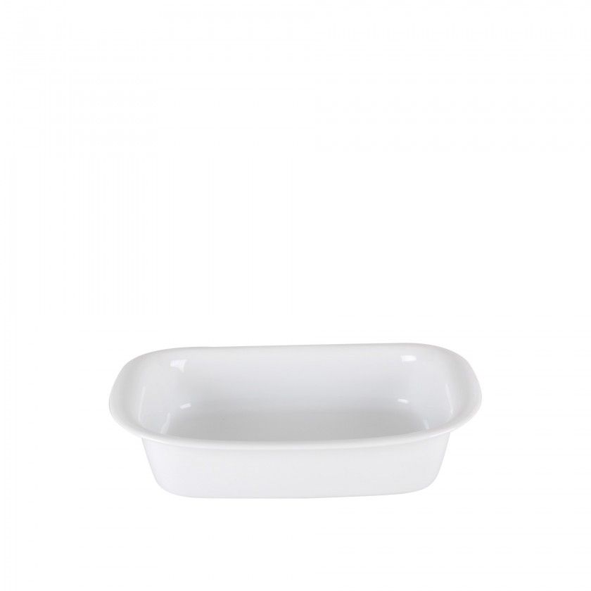 Tabuleiro Forno Duo Retangular Branco 28.5X22CM Tabuleiro Forno Duo Retangular Branco 28.5X22CM