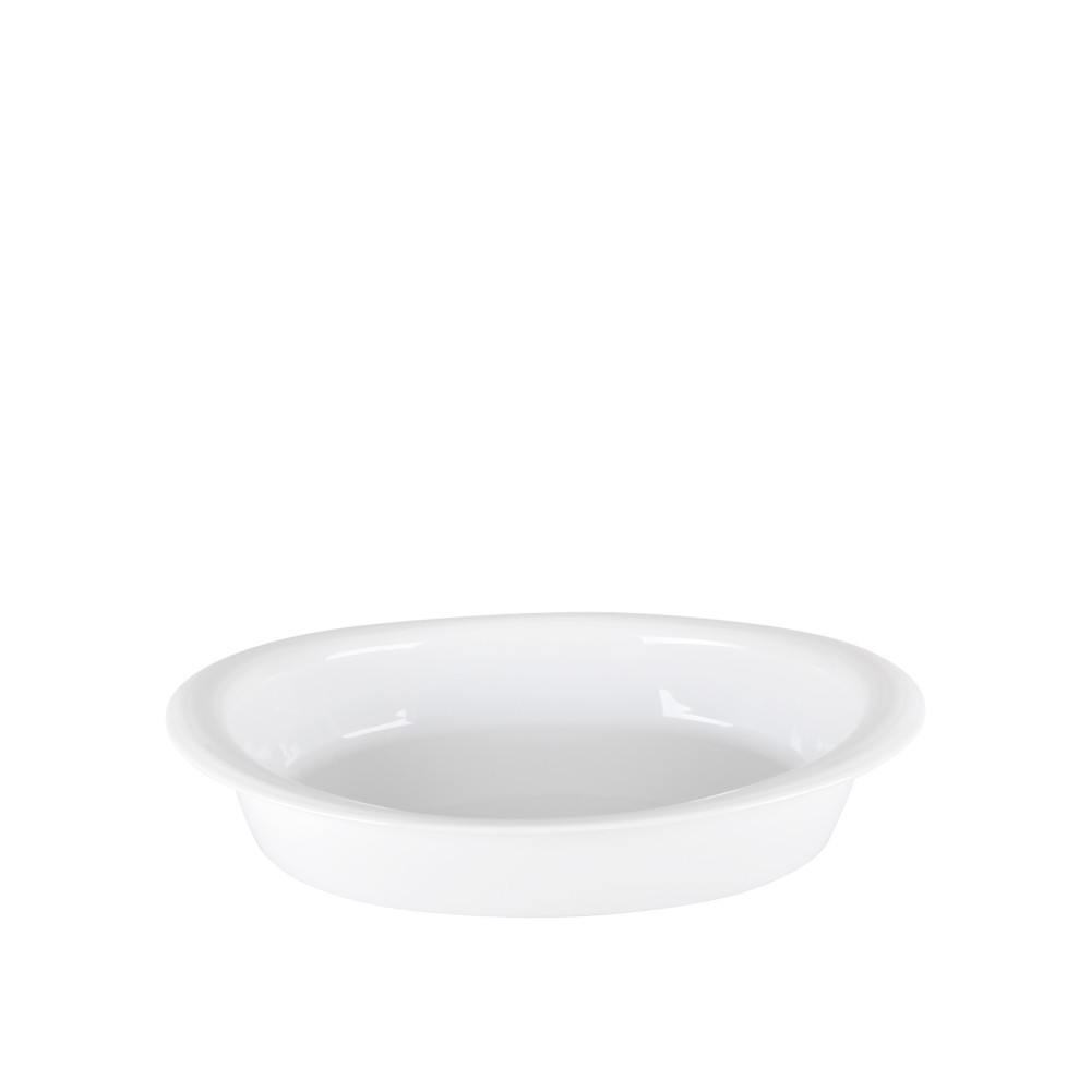 Tabuleiro Forno Duo Oval Branco 39X31CM