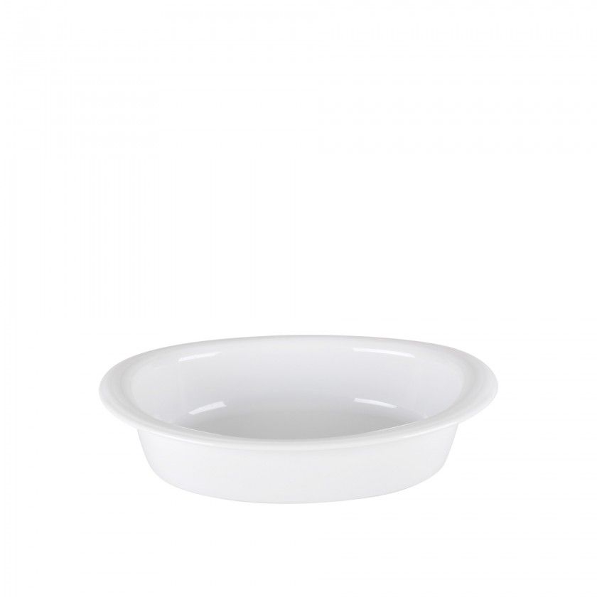 Tabuleiro Forno Duo Oval Branco
