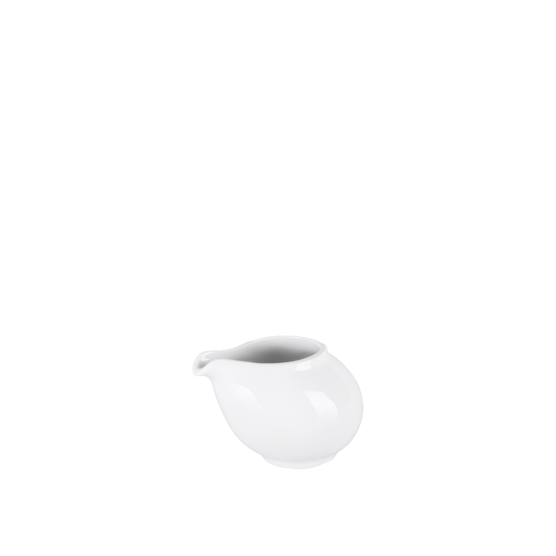 Leiteira Porcelana Opera Branco 175ML 5X4X7CM