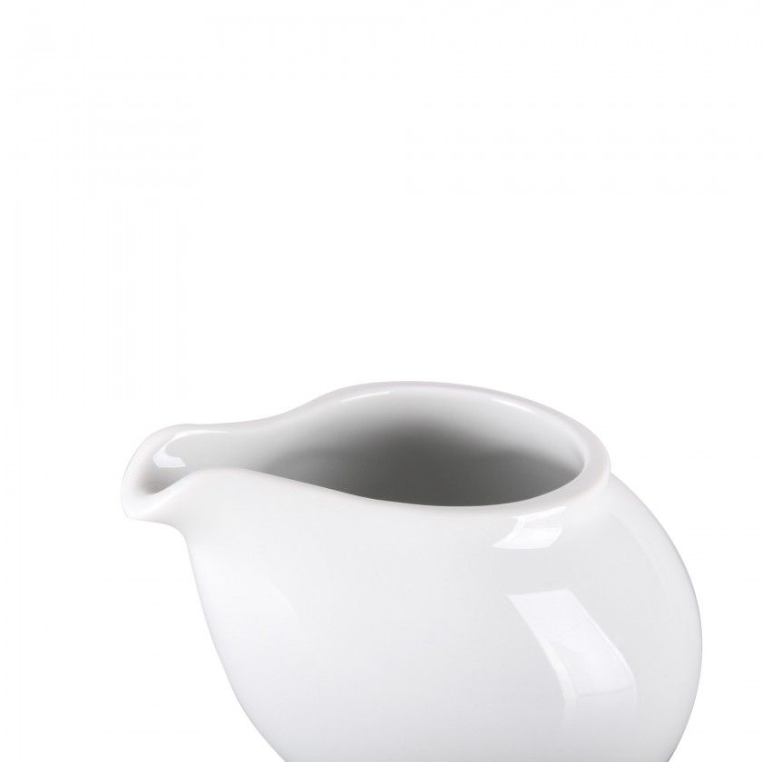 Leiteira Porcelana Opera Branco 175ML 5X4X7CM