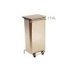 Contentor Lixo Inox com Rodas 110L Contentor Lixo Inox com Rodas 110L