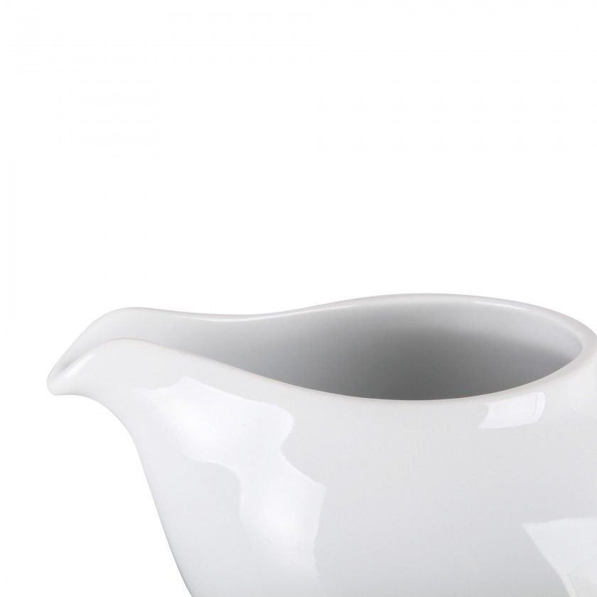 Leiteira Porcelana Opera Branco 300ML 6X5X8CM