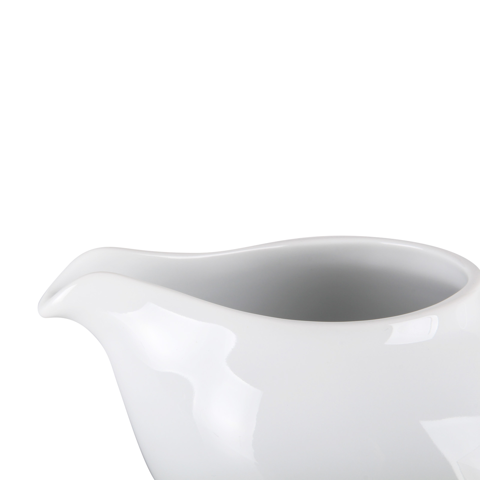 Leiteira Porcelana Opera Branco 300ML 6X5X8CM