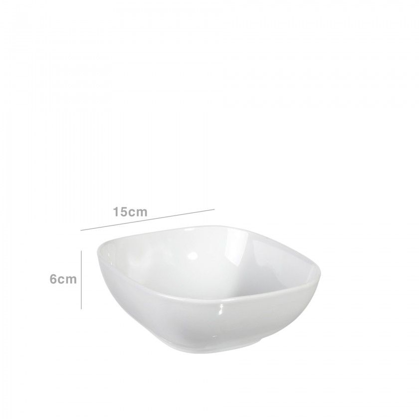Taça Sopa Quadrada 67CL 15X15X6CM Taça Sopa Quadrada 67CL 15X15X6CM