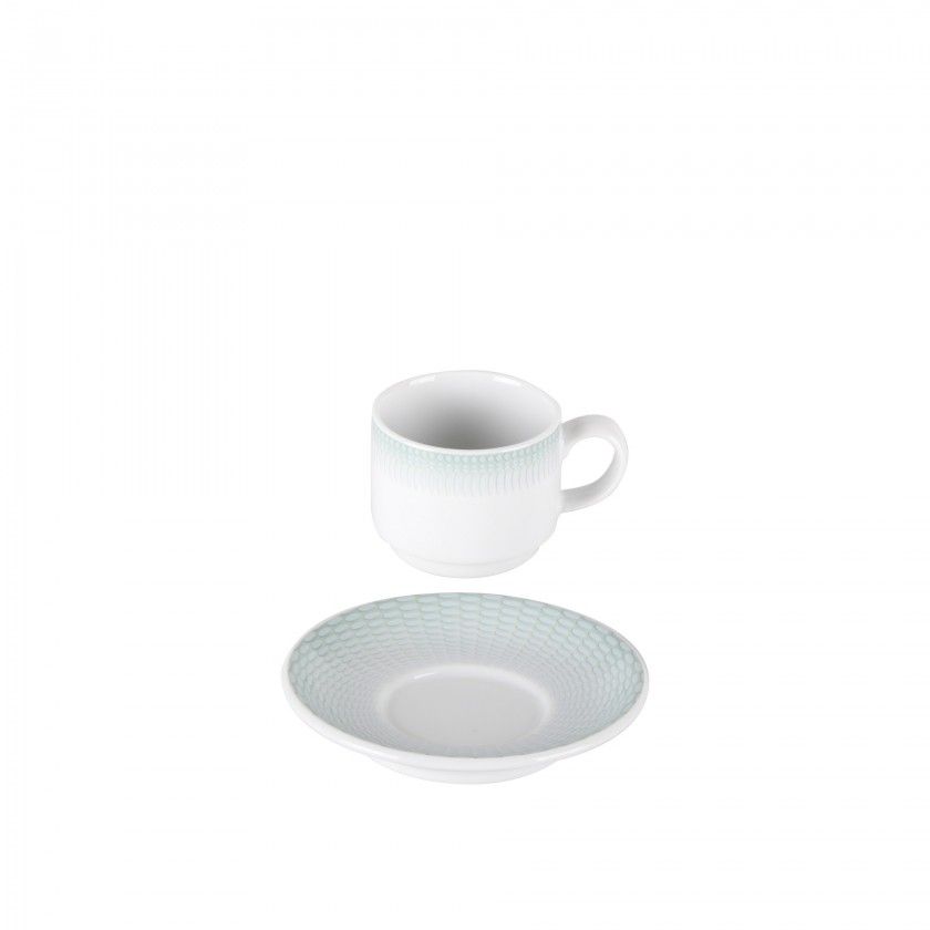 Chávena Café com Pires Porcelana Venezia Hotel 9CL Chávena Café com Pires Porcelana Venezia Hotel 9CL