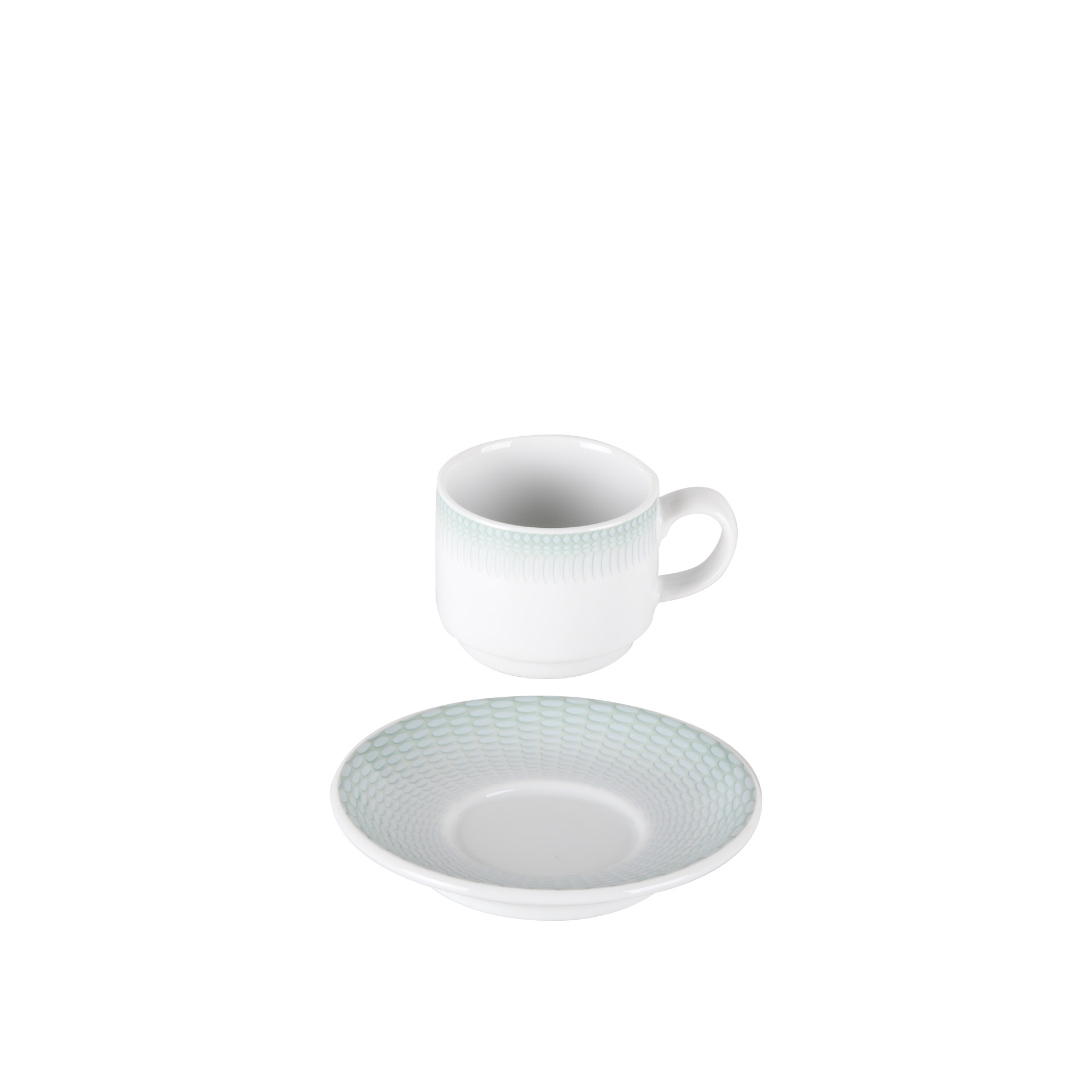 Chávena Café com Pires Porcelana Venezia Hotel 9CL