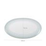 Travessa Porcelana Venezia Hotel Oval 25X15CM Travessa Porcelana Venezia Hotel Oval 25X15CM