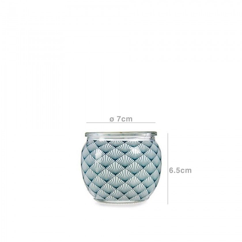Vela Perfumada Copo Vidro Spa 7X6.5cm Vela Perfumada Copo Vidro Spa 7X6.5cm