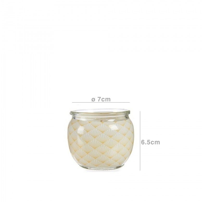 Vela Perfumada Copo Vidro Bauniha 7X6.5cm Vela Perfumada Copo Vidro Bauniha 7X6.5cm