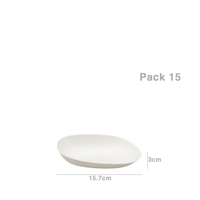 Travessa Catering Eko 15.7X11.6X3CM Pack 15 Travessa Catering Eko 15.7X11.6X3CM Pack 15