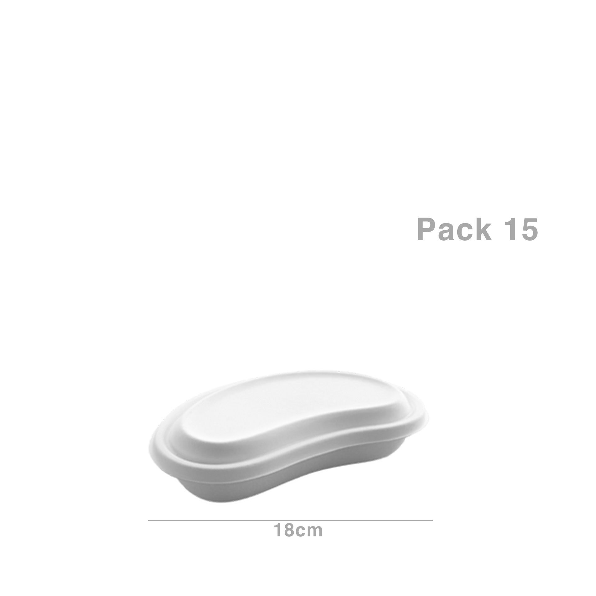 Caixa Catering Eko Wing 550ML 11.5X18X6CM Pack 15