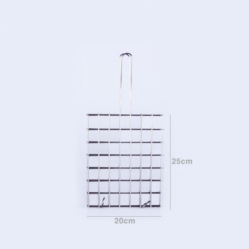 Grelha Quadriculada Inox N.3 20X25CM Grelha Quadriculada Inox N.3 20X25CM