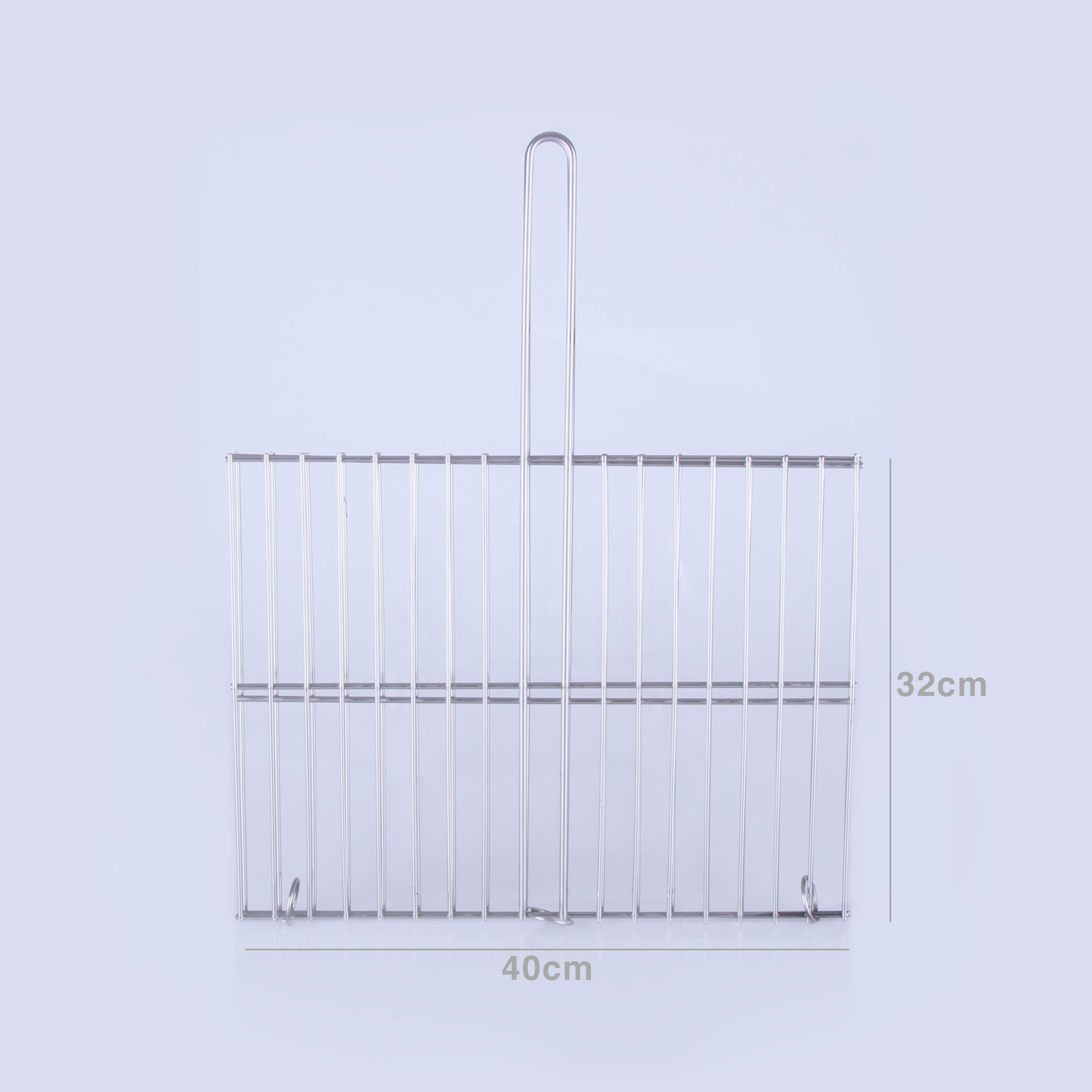 Grelha Sardinha Invertida Inox N.5 40X32CM