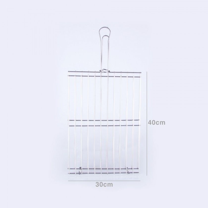 Grelha Sardinha Inox N.5 30X40CM Grelha Sardinha Inox N.5 30X40CM