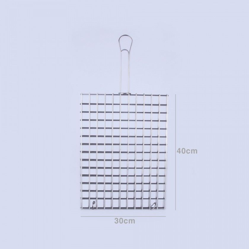 Grelha Quadriculada Inox N.5 30X40CM Grelha Quadriculada Inox N.5 30X40CM
