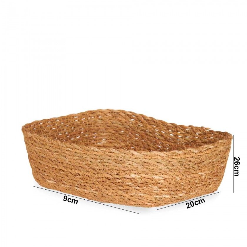 Cesto Vime 26X20X9cm