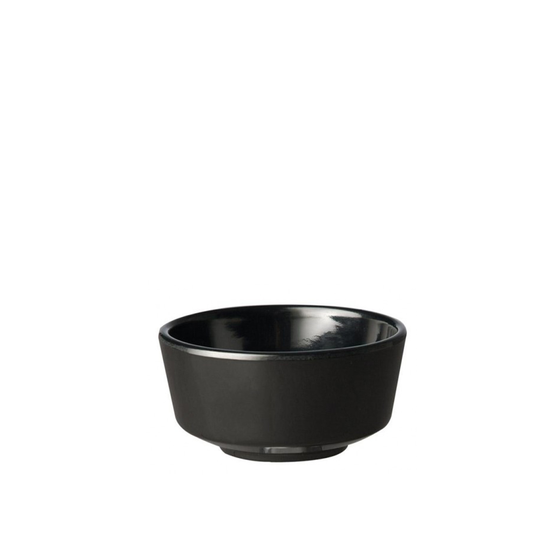 Taça Melamina Float Preta 450ml 13X6.5cm