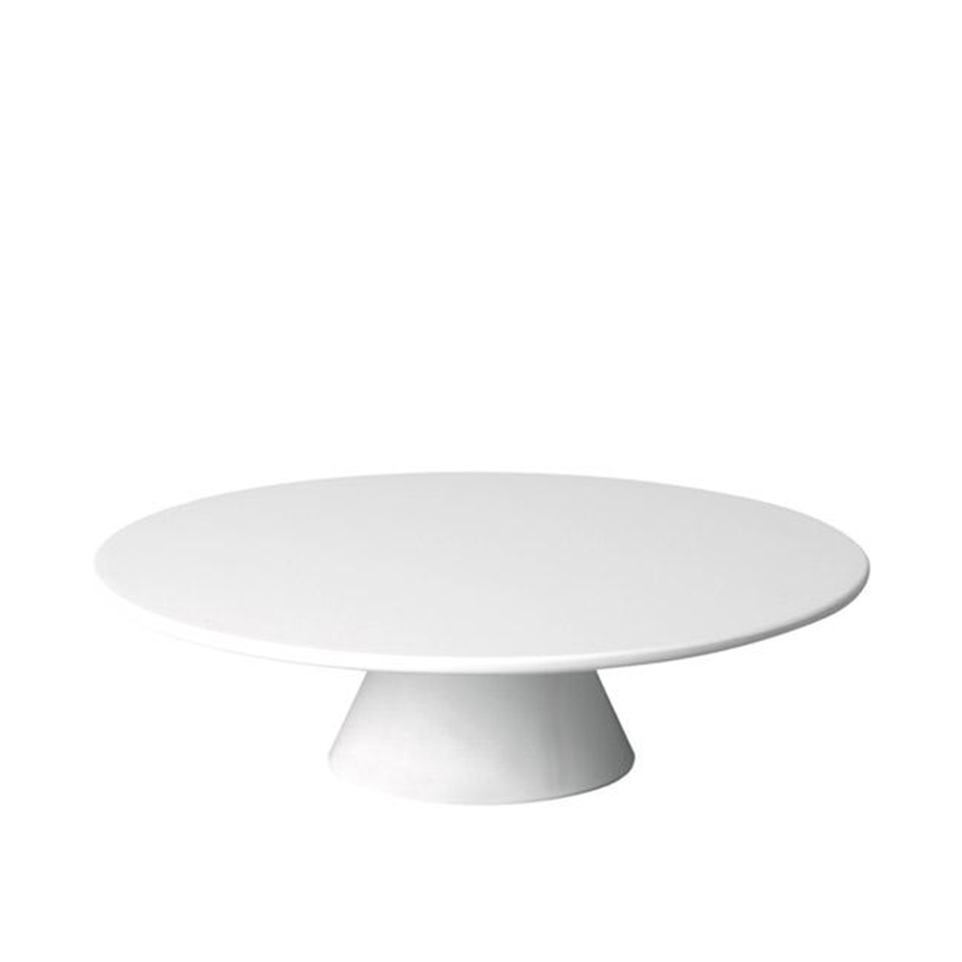 Prato Bolo com Pé Melamina 31X8cm