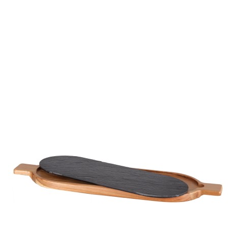 T�bua Servir Madeira / Ard�sia 40X15cm - Image product