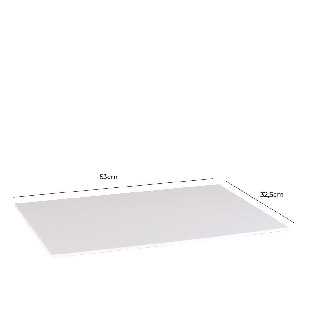 Bandeja Gn 1/1 Tablett Branca 53X32.5X1.5cm