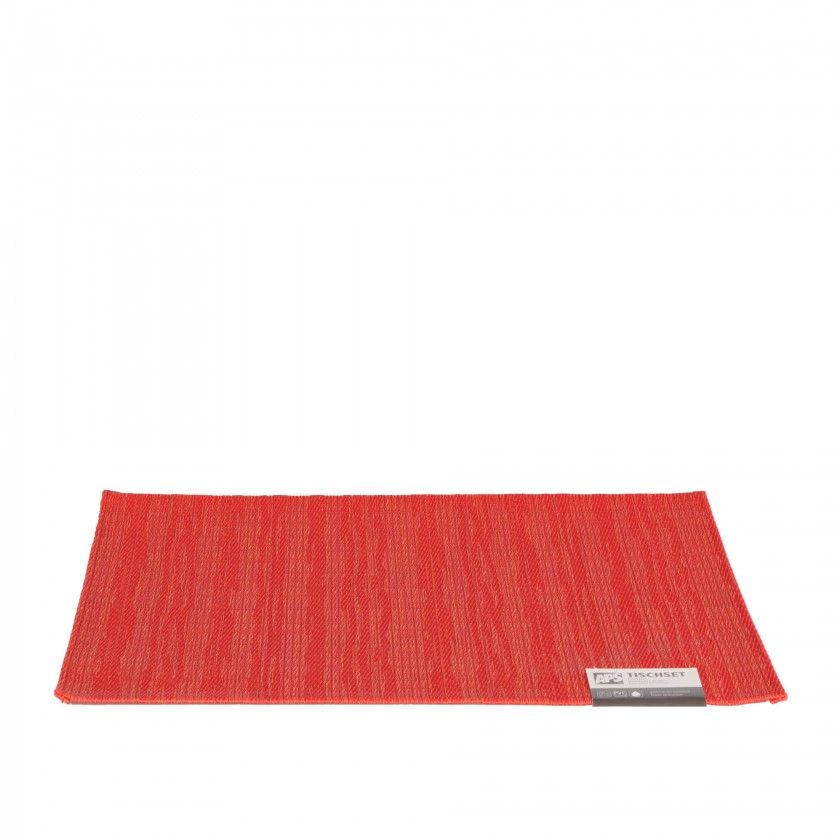 Individual Mesa Pvc Vermelho 45X33cm