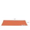 Individual Mesa Pvc Laranja 45X33cm