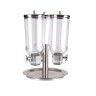 Dispensador Cereais Triplo Rotativo 3X4500ml Dispensador Cereais Triplo Rotativo 3X4500ml