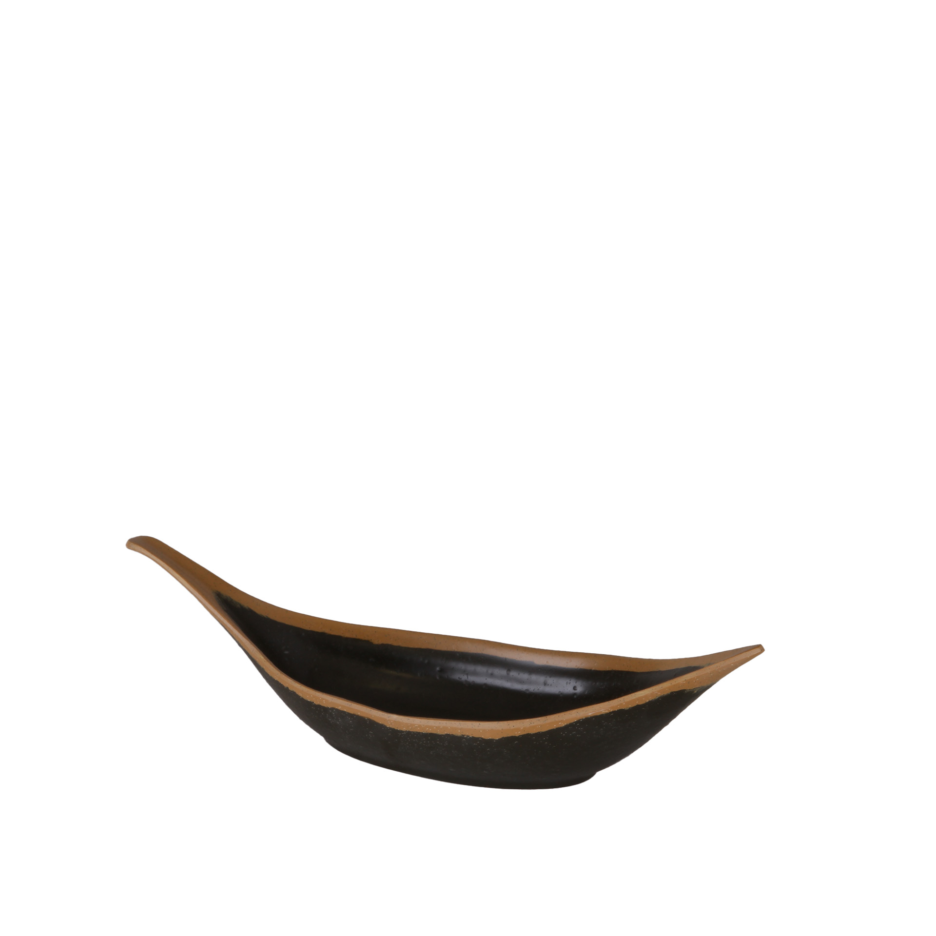 Bandeja Melamina Aps Crocker Castanho 30.5X10X7.5cm