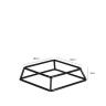 Suporte Buffet Pvc 18X18X5cm