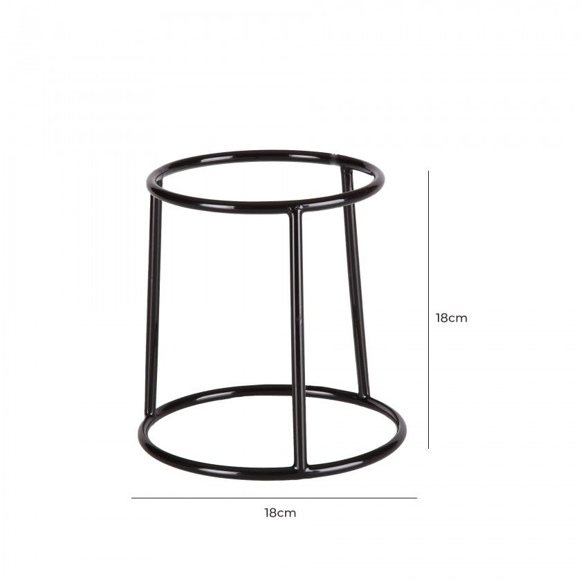 Suporte Buffet Redondo 18X18cm Suporte Buffet Redondo 18X18cm