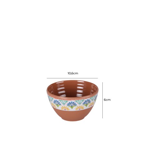 Tigela Melamina Arabesque 10X6cm - Image product