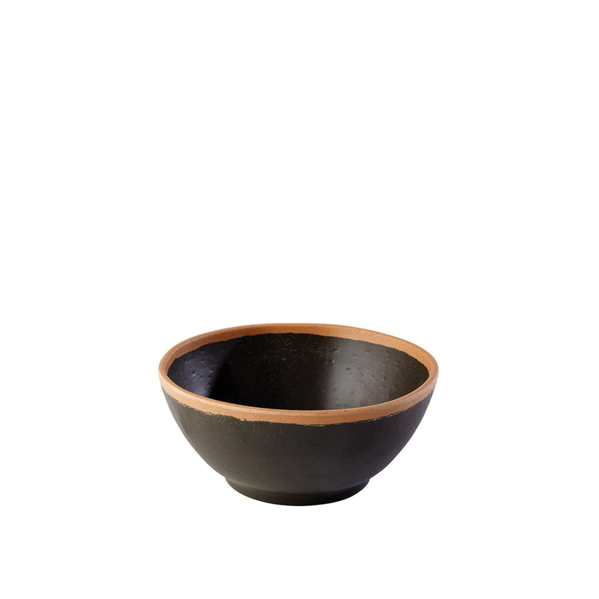 Tigela Melamina Aps Crocker Castanho 700ml 16X7cm