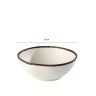 Tigela Melamina Aps Crocker Creme 1450ml 21X8cm Tigela Melamina Aps Crocker Creme 1450ml 21X8cm