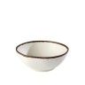 Tigela Melamina Aps Crocker Creme 1450ml 21X8cm Tigela Melamina Aps Crocker Creme 1450ml 21X8cm