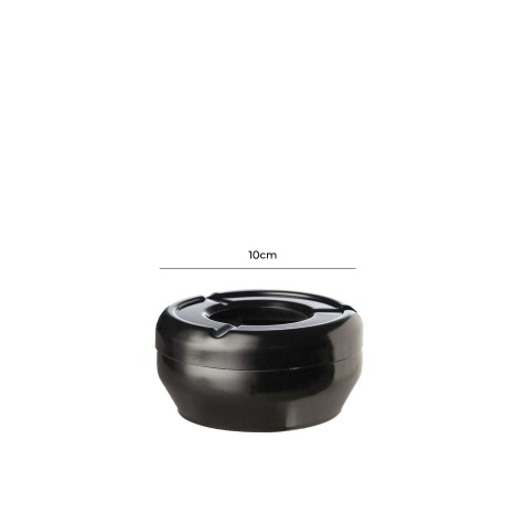Cinzeiro Água Melamina Preto 10cm - Image product