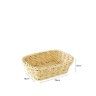 Cesto Profi Line Retangular Bege 13X19X6cm Cesto Profi Line Retangular Bege 13X19X6cm