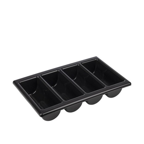 Divisor Talheres 4 Divisões Preto 53X32.5X10cm - Image product