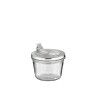 Copo Vidro com Tampa Inox 370ml 11X7.5cm Pack 2 Copo Vidro com Tampa Inox 370ml 11X7.5cm Pack 2