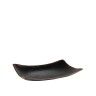 Prato Melamina Marrone Retangular Preto 32.5X23.5X4.5cm Prato Melamina Marrone Retangular Preto 32.5X23.5X4.5cm