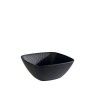 Tigela Melamina Nero Preta 25X25X11cm